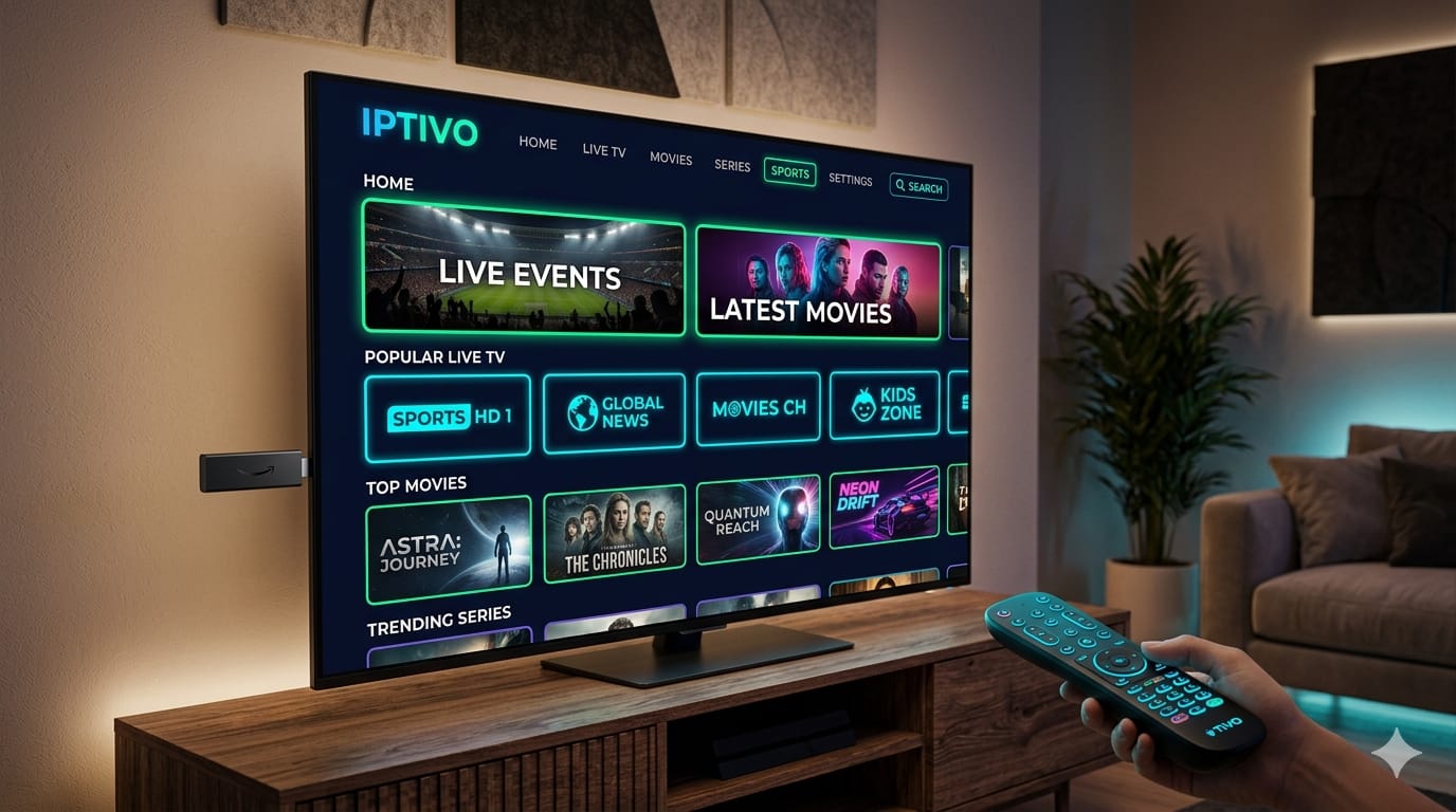 IPTV Android Box Maroc application M3U Xtream Codes IPTIVO