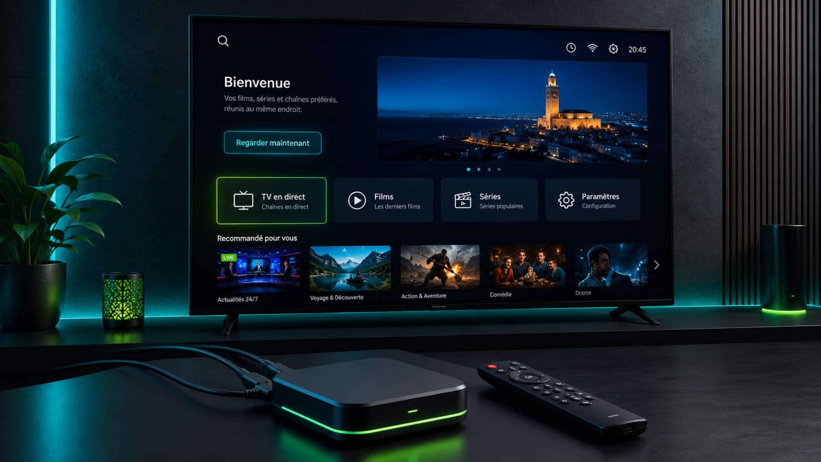 IBO Player Android Box Maroc