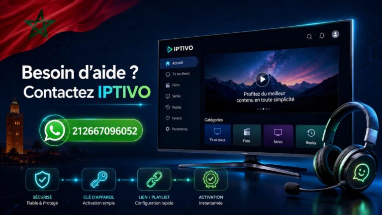 À propos IPTIVO IPTV MAROC IPTIVO Liste des chaînes IPTV au Maroc 2026 list channels iptv