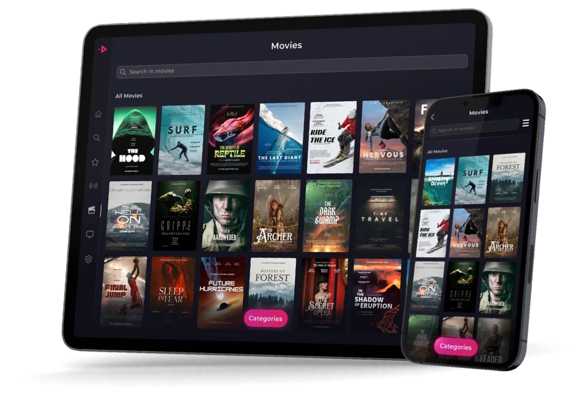 تشغيل IPTV على Tablet
