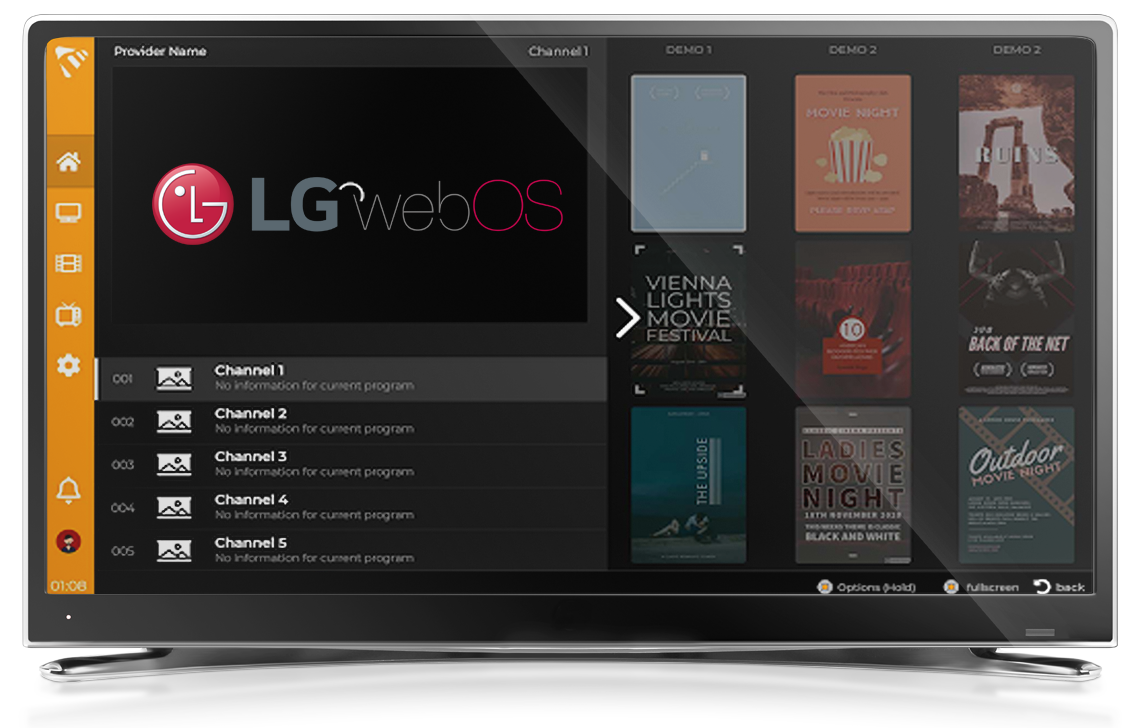 تشغيل أرخص اشتراك IPTV IPTV على LG TV